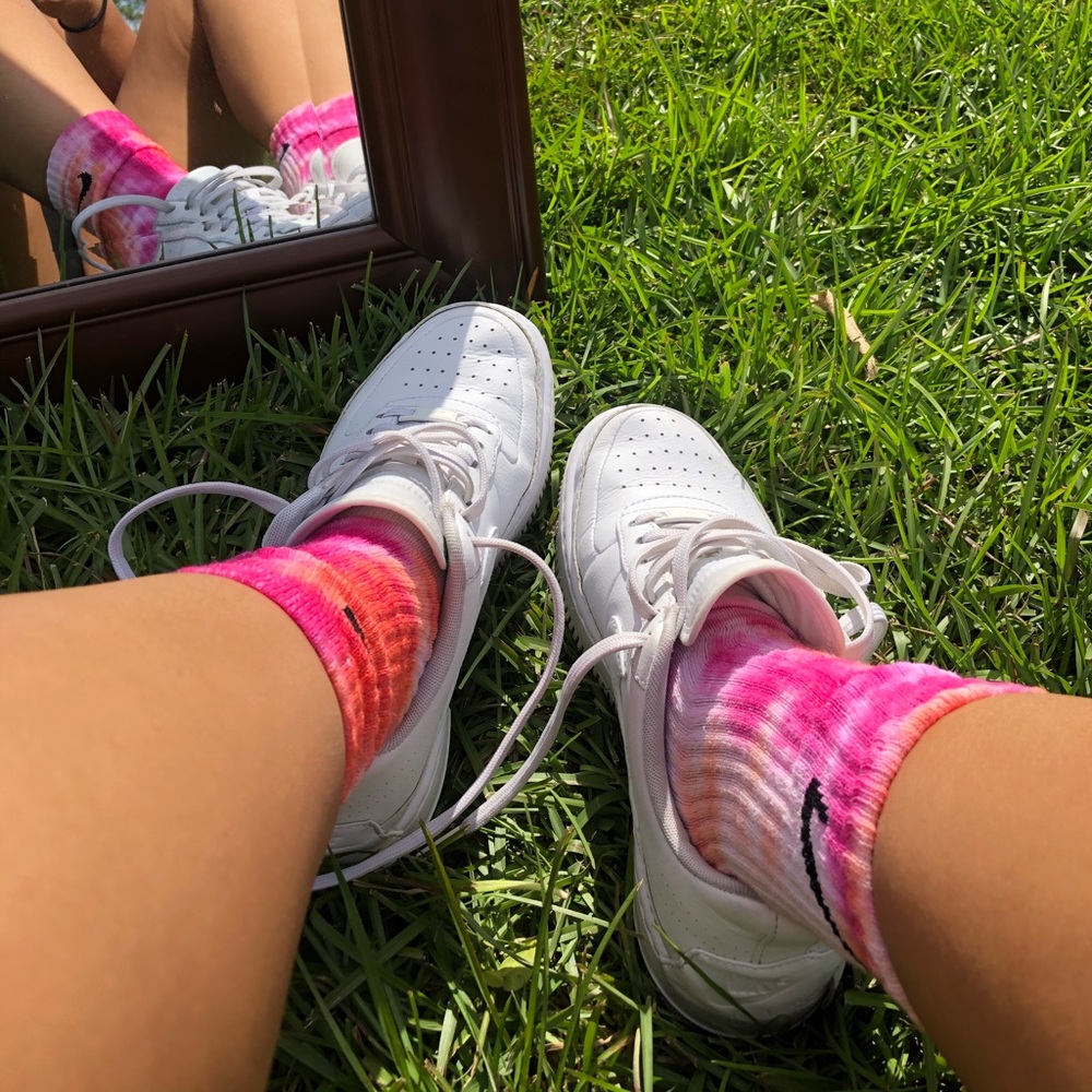 Tie Dye Nike Socks